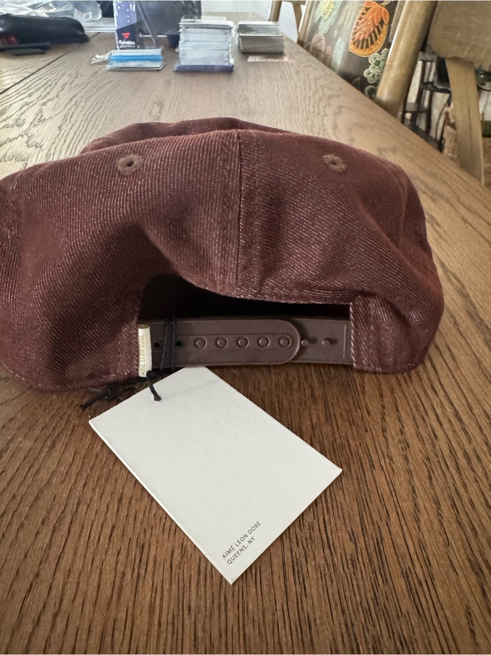 Aime Leon Dore Micro Logo Cap- Brown - Picture 7 of 12